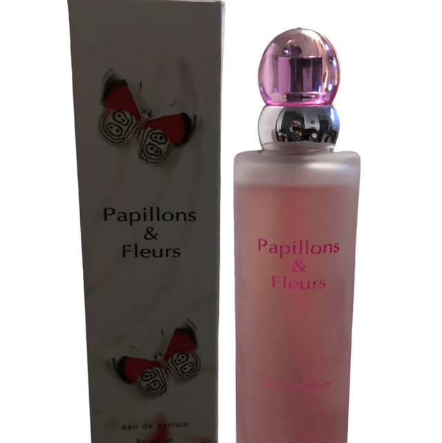 Papillons et fleurs 