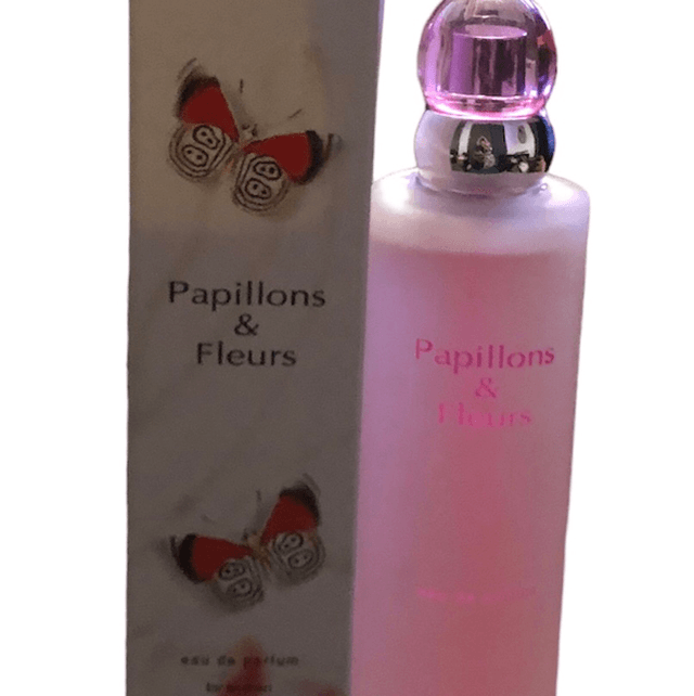 Papillons et fleurs 
