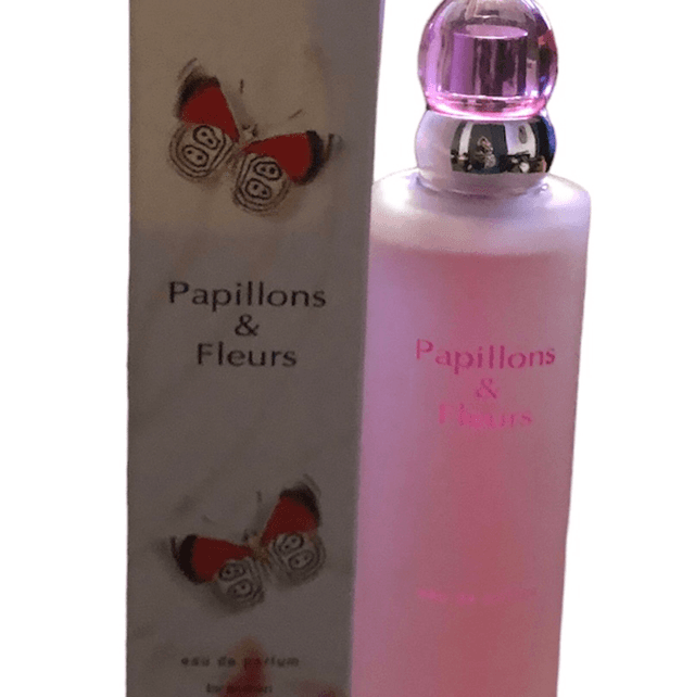 Papillons et fleurs 